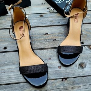 GIDIFU GLITTER BLOCK HEEL